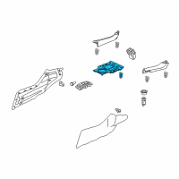 OEM Acura ZDX Panel Assembly, Center (Cross Layer Pigment Film) Diagram - 77296-SZN-A02ZA