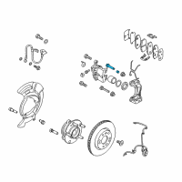 OEM Kia Rio Rod Assembly-Guide(B) Diagram - 581622F300