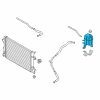 OEM 2022 Hyundai Kona Electric Reservoir Tank Diagram - 25431-J2000