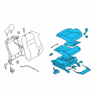 OEM Scion Cushion Assembly Diagram - SU003-06265