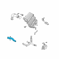 OEM 2000 Honda Insight Pipe, Air Inlet Diagram - 17242-PHM-000