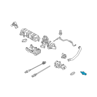 OEM Dodge Sensor-Exhaust Temperature Diagram - 68206021AA