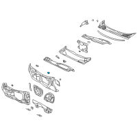 OEM 2006 Buick Rendezvous Dash Panel Plug Diagram - 14049810