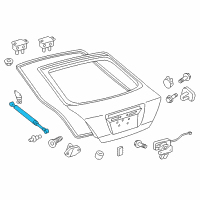 OEM 2015 Scion tC Lift Cylinder Diagram - 68950-0W611