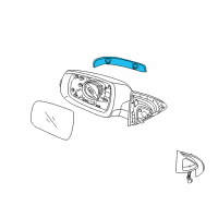 OEM 2015 Kia Sorento Lamp Assembly-Outside Mirror Diagram - 876232P000