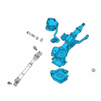 OEM Hyundai Kona Electric Column Assembly-Steering Diagram - 56310-K4000