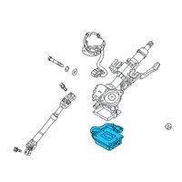 OEM 2018 Hyundai Kona Controller Assembly-Mdps Diagram - 56340-J9000