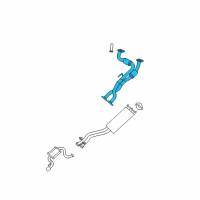 OEM 2006 Jeep Grand Cherokee Converter-Exhaust Diagram - 5290722AD