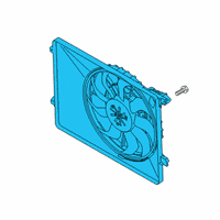 OEM Hyundai Blower Assembly Diagram - 25380-S8500