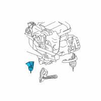 OEM Chrysler Pacifica ISOLATOR-Engine Mount Diagram - 4880408AD