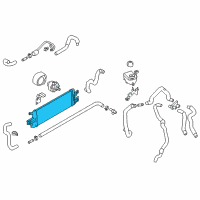 OEM Infiniti Q50 RADIATOR ASSY-SUB Diagram - 21457-1MG5B