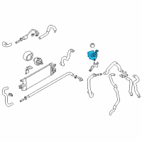 OEM Infiniti Tank Complete-Inverter Cooling Reservoir Diagram - 21710-4GA0A