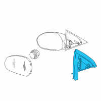 OEM 2010 Mercury Mariner Cover Diagram - 8L8Z-17K709-AC