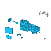 OEM 2013 Ford F-150 Mirror Diagram - DL3Z-17682-AA