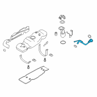 OEM Ford F-150 Filler Pipe Diagram - CL3Z-9034-C