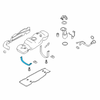 OEM 2011 Ford F-150 Support Strap Diagram - 9L3Z-9054-F