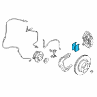 OEM 2015 BMW 320i Brake Disc And Pad Kit Diagram - 34106878876