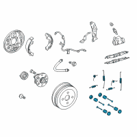 OEM 2013 Toyota Yaris Hardware Kit Diagram - 04942-52050