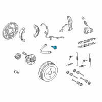 OEM 2014 Lexus ES300h Bolt, W/Washer Diagram - 90119-A0213