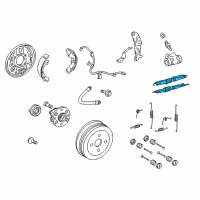 OEM 2014 Toyota Yaris Adjuster Diagram - 04943-12010