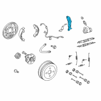 OEM Toyota Lever Diagram - 47601-52100