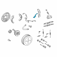 OEM Toyota Adjust Lever Diagram - 47643-47010