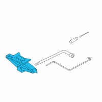 OEM Toyota 86 Jack Assembly Diagram - SU003-05745