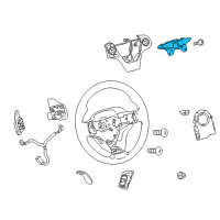 OEM 2014 Toyota Venza Damper Diagram - 45713-33210