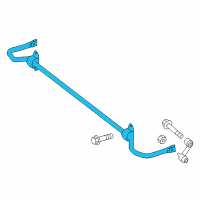 OEM 2018 Infiniti QX30 Stabilizer-Front Diagram - 56229-5DA0A