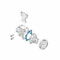 OEM 2015 Hyundai Santa Fe Sport Gasket-Water Pump Diagram - 25124-2G400