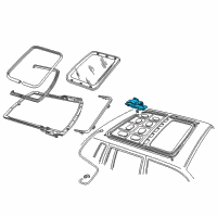 OEM Lincoln Navigator Motor Assembly Diagram - F8VZ-15790-AB