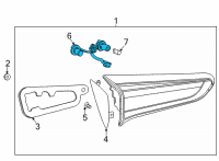 OEM 2021 Buick Encore GX Socket & Wire Diagram - 42713219