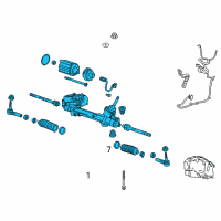OEM 2014 Chevrolet Cruze Gear Assembly Diagram - 39032955