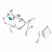 OEM 2014 Cadillac CTS By-Pass Valve Diagram - 12629357