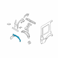 OEM 2010 Lincoln Navigator Wheelhouse Panel Diagram - 7L1Z-4027886-A