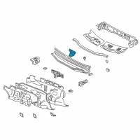 OEM 1999 Lexus RX300 Panel Sub-Assy, Dash Diagram - 55101-48021