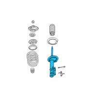 OEM Chevrolet Malibu Strut Diagram - 22811094