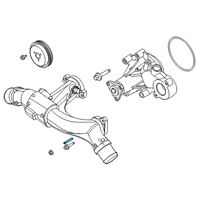 OEM Ford Mustang Water Pump Stud Diagram - -W702909-S437