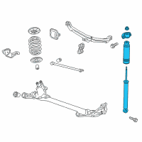 OEM 2017 Buick Verano Shock Diagram - 22954252