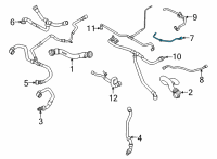 OEM 2022 BMW X6 PIPE, EXPANSION TANK-CYLINDE Diagram - 17-12-8-094-227