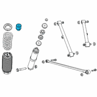 OEM Ram Bumper-Jounce Diagram - 68503339AA