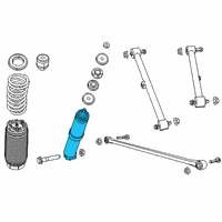 OEM 2020 Ram 1500 ABSORBER-Suspension Diagram - 68262591AC