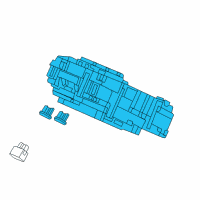 OEM 2020 Honda HR-V Box Assembly, Fuse (Rewritable) Diagram - 38200-T7A-AA1