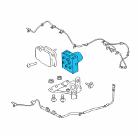 OEM 2013 Ford F-250 Super Duty Modulator Valve Diagram - DC3Z-2C215-A