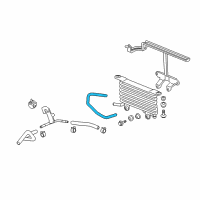 OEM Acura Hose (ATF) Diagram - 25211-RJA-004