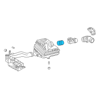 OEM 2004 Hyundai XG350 Hose-Air Intake Diagram - 28138-39000