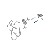 OEM Dodge Durango Screw-HEXAGON Head Diagram - 6506688AA