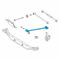 OEM 1999 Toyota Corolla Strut Rod Diagram - 48780-02020