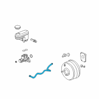 OEM 2007 Saturn Vue Vacuum Hose Diagram - 10388129