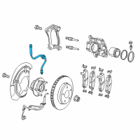 OEM 2021 Jeep Compass Line-Brake Diagram - 68421004AA